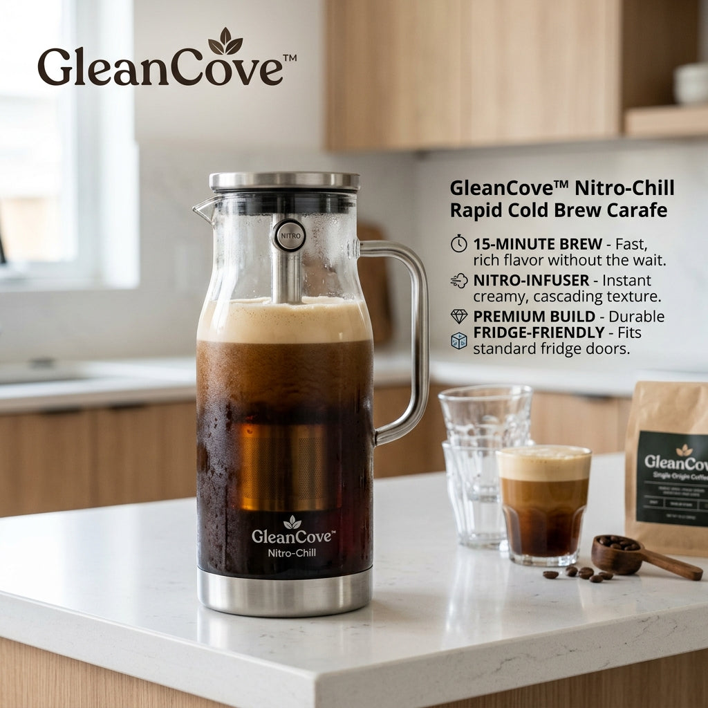 GleanCove™ Nitro-Chill Rapid Cold Brew Carafe